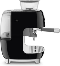Smeg EGF03BLEU -espressokeitin kahvimyllyllä, musta 4