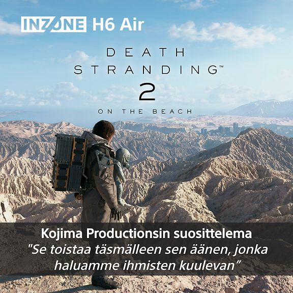 Sony INZONE H6 Air langalliset avoimet pelikuulokkeet – kuva 4