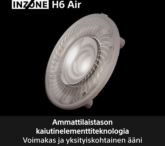 Sony INZONE H6 Air langalliset avoimet pelikuulokkeet – kuva 5