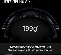 Sony INZONE H6 Air langalliset avoimet pelikuulokkeet – kuva 7