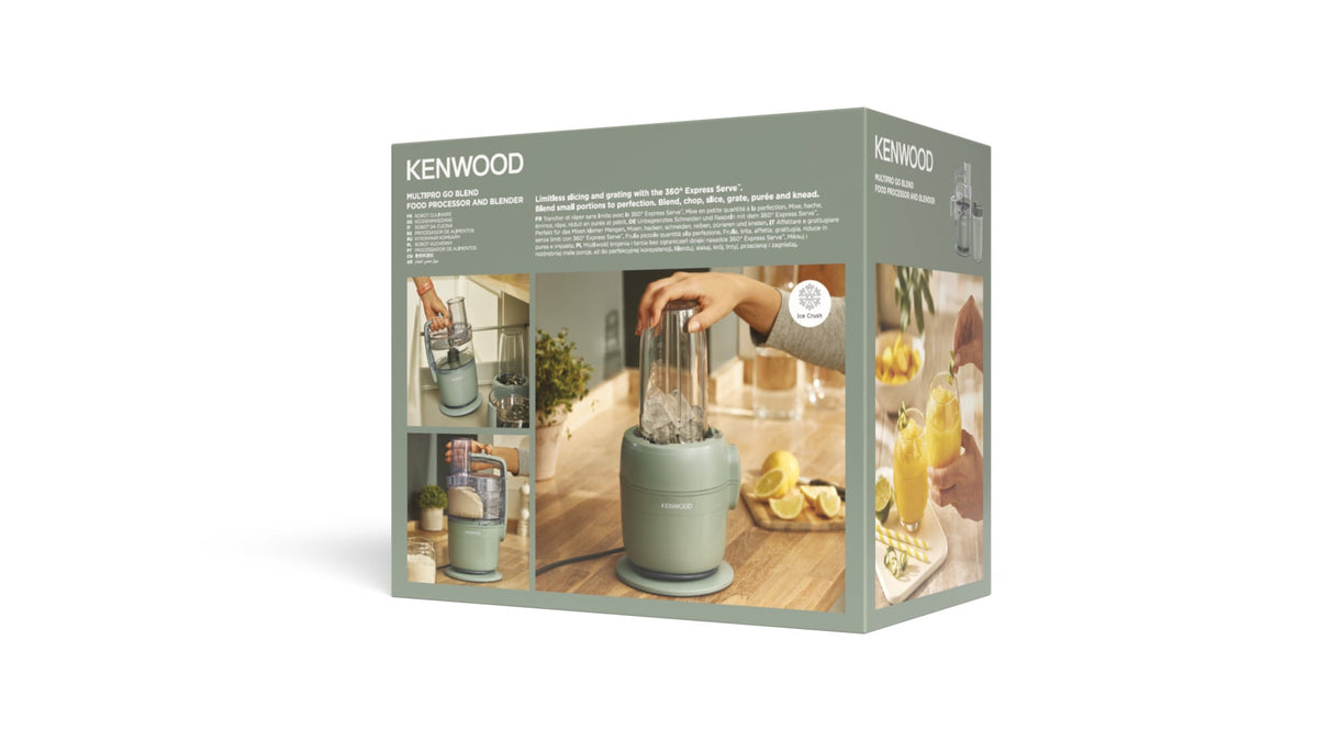 Kenwood FDP23.380GR MultiPro GO Blend monitoimikone, eukalyptyksenvihreä – kuva 13
