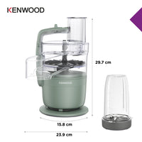 Kenwood FDP23.380GR MultiPro GO Blend monitoimikone, eukalyptyksenvihreä – kuva 4