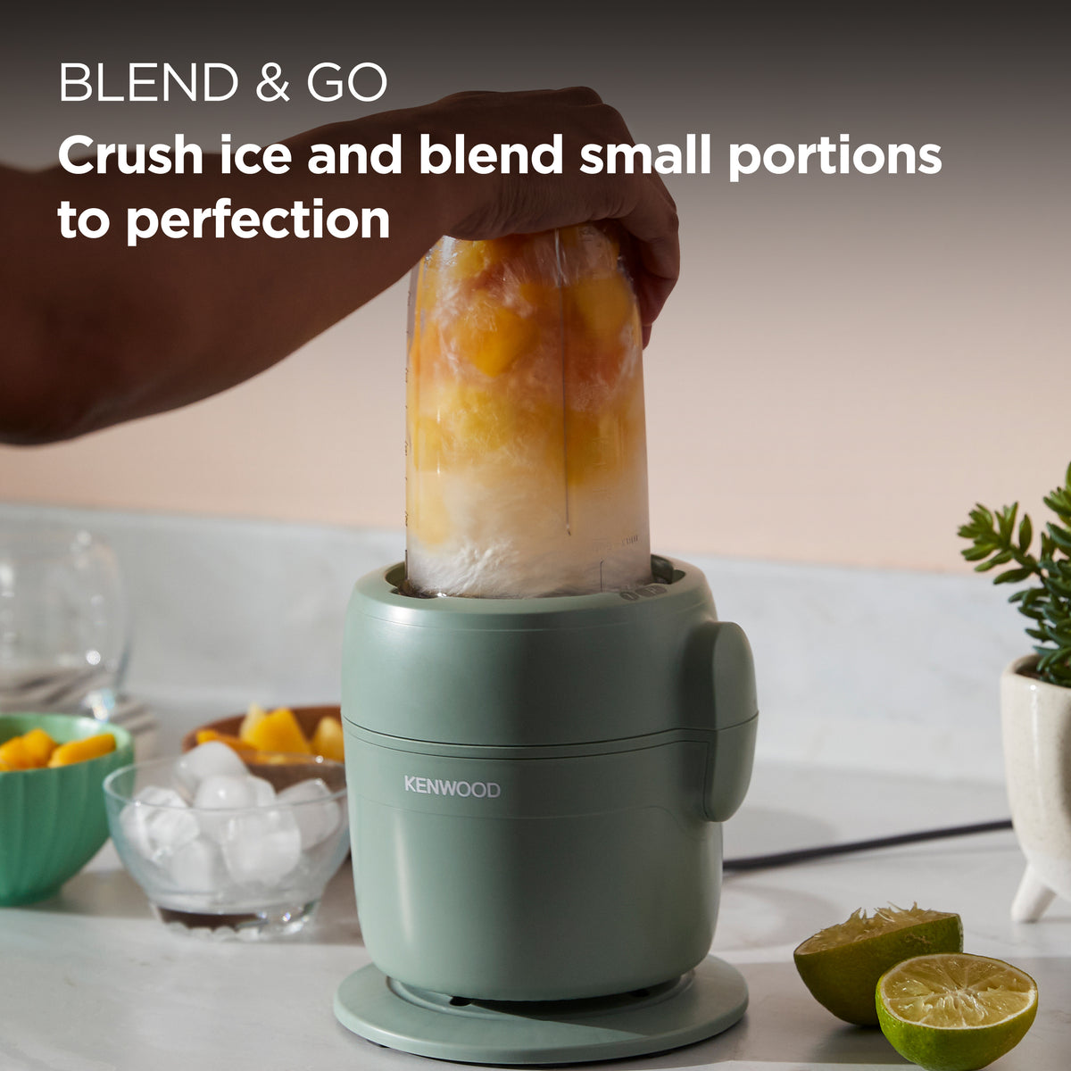 Kenwood FDP23.380GR MultiPro GO Blend monitoimikone, eukalyptyksenvihreä – kuva 7