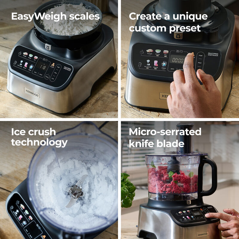 Kenwood FDM73.480SS MultiPro OneTouch monitoimikone, teräs – kuva 3