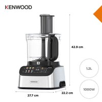 Kenwood FDM73.480SS MultiPro OneTouch monitoimikone, teräs – kuva 7