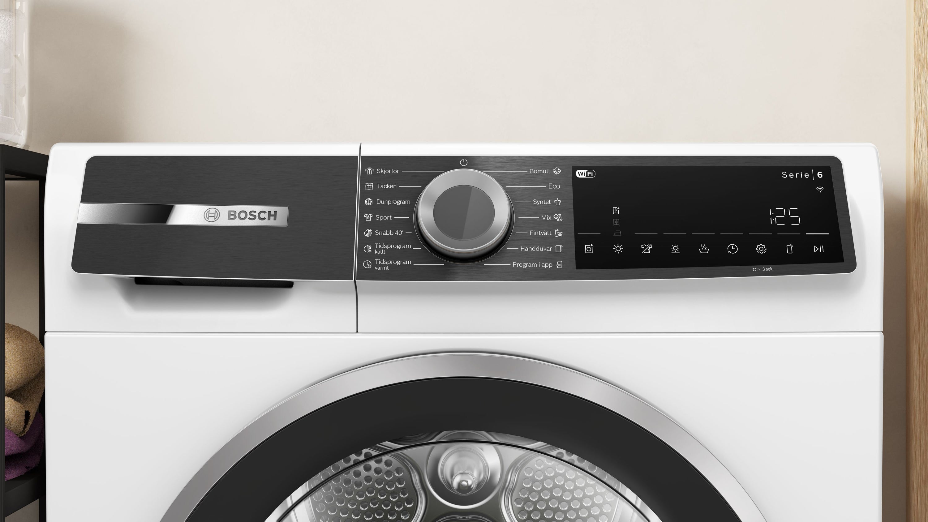 Bosch WQK2420LSN Serie 6, lämpöpumppukuivausrumpu