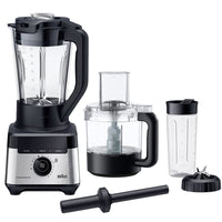 Braun JB7568BK PowerBlend 7 Kitchen System 1400 W monitoimikone, musta – kuva 1
