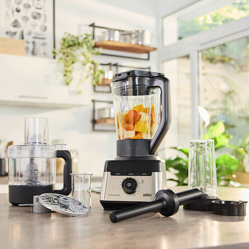 Braun JB7568BK PowerBlend 7 Kitchen System 1400 W monitoimikone, musta – kuva 3