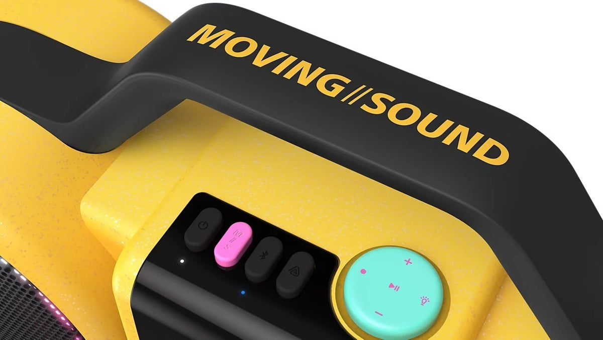 Philips Moving Sound The Roller TAMS60Y/00 kannettava boomblaster, keltainen – kuva 4