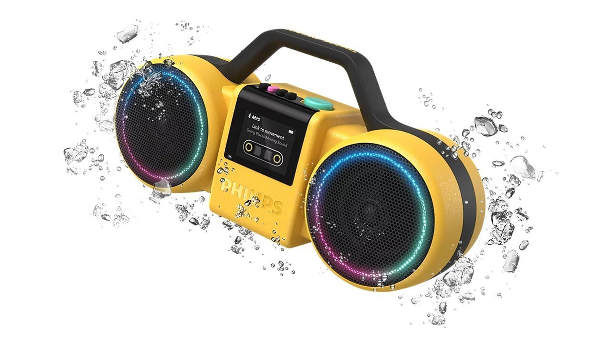 Philips Moving Sound The Roller TAMS60Y/00 kannettava boomblaster, keltainen – kuva 6