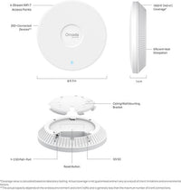 TP-LINK Omada EAP720 BE3600 Wi-Fi 7 -tukiasema – kuva 2