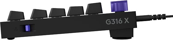 Logitech G316 X 75 pelinäppäimistö, musta – kuva 3