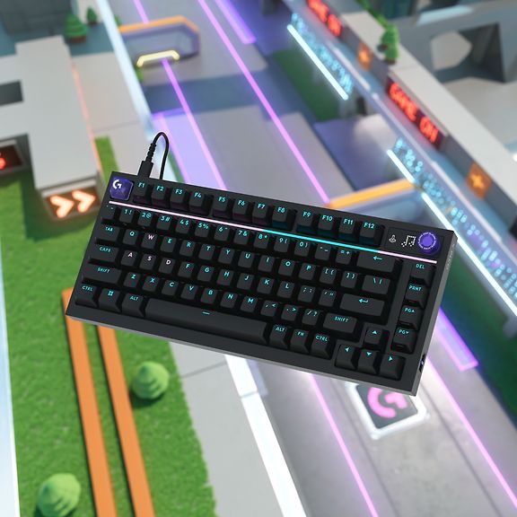 Logitech G316 X 75 pelinäppäimistö, musta – kuva 5