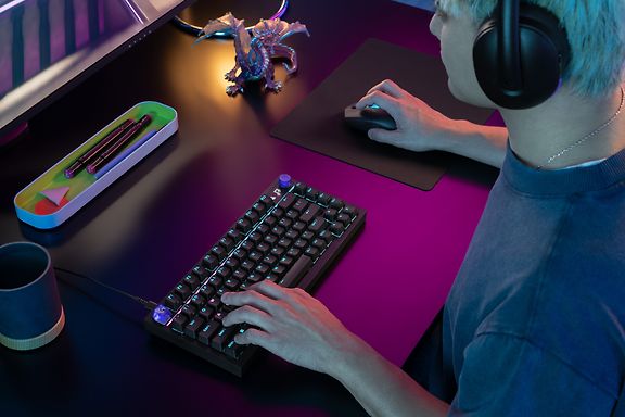 Logitech G316 X 75 pelinäppäimistö, musta – kuva 8