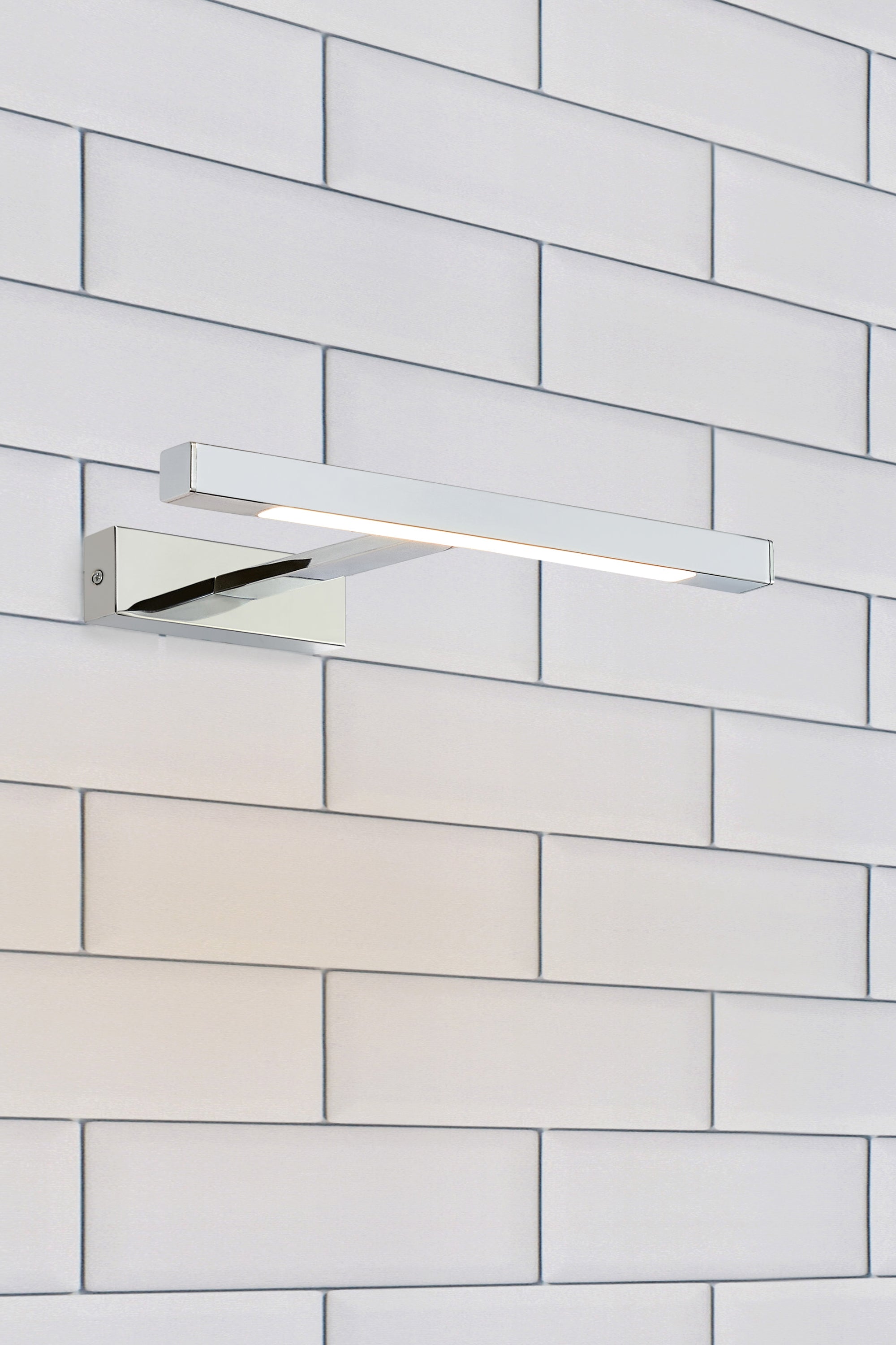 NEPTUNUS vägglampa 6W LED Chrome IP44