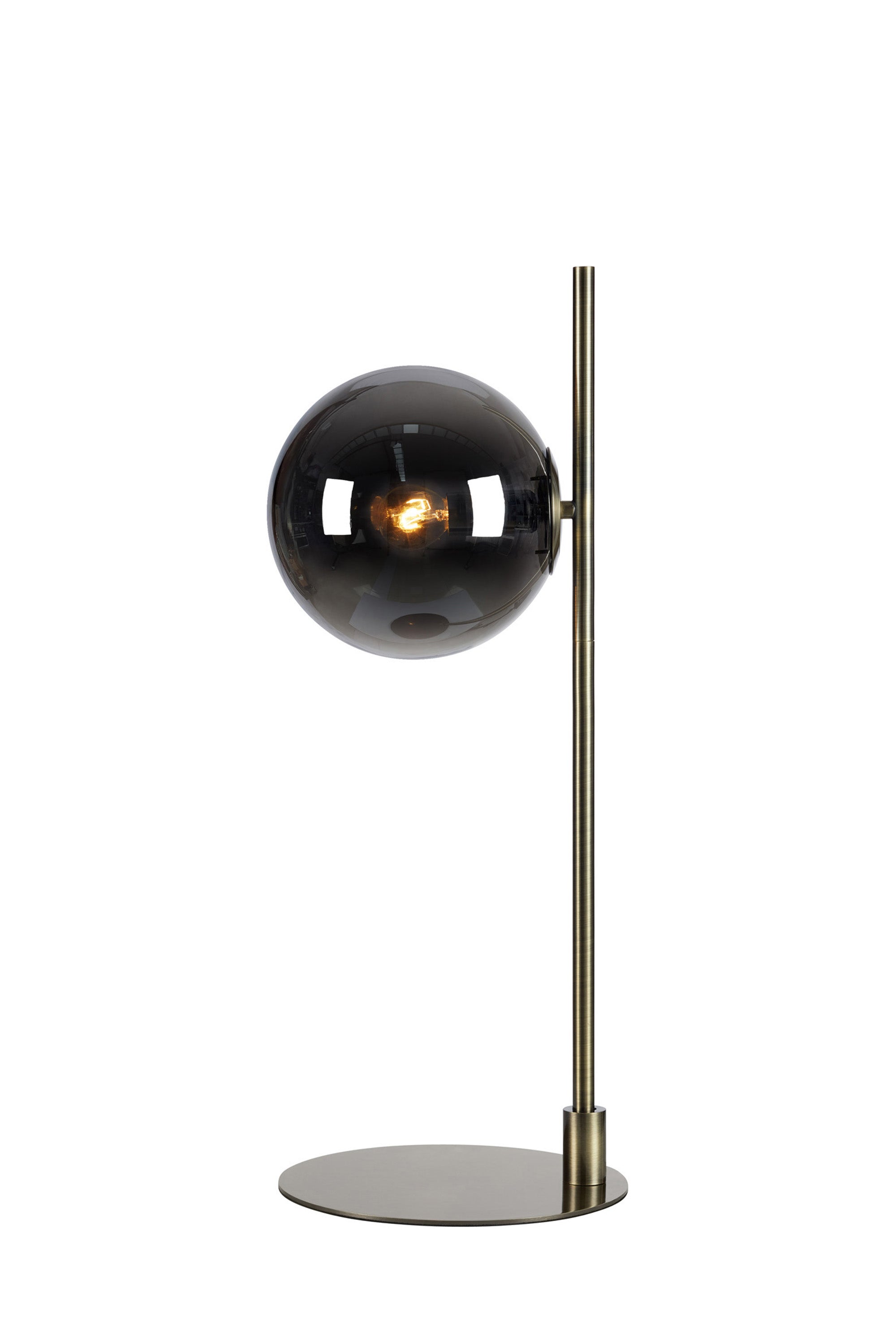 DIONE bordslampa 1L Antique/Smoke