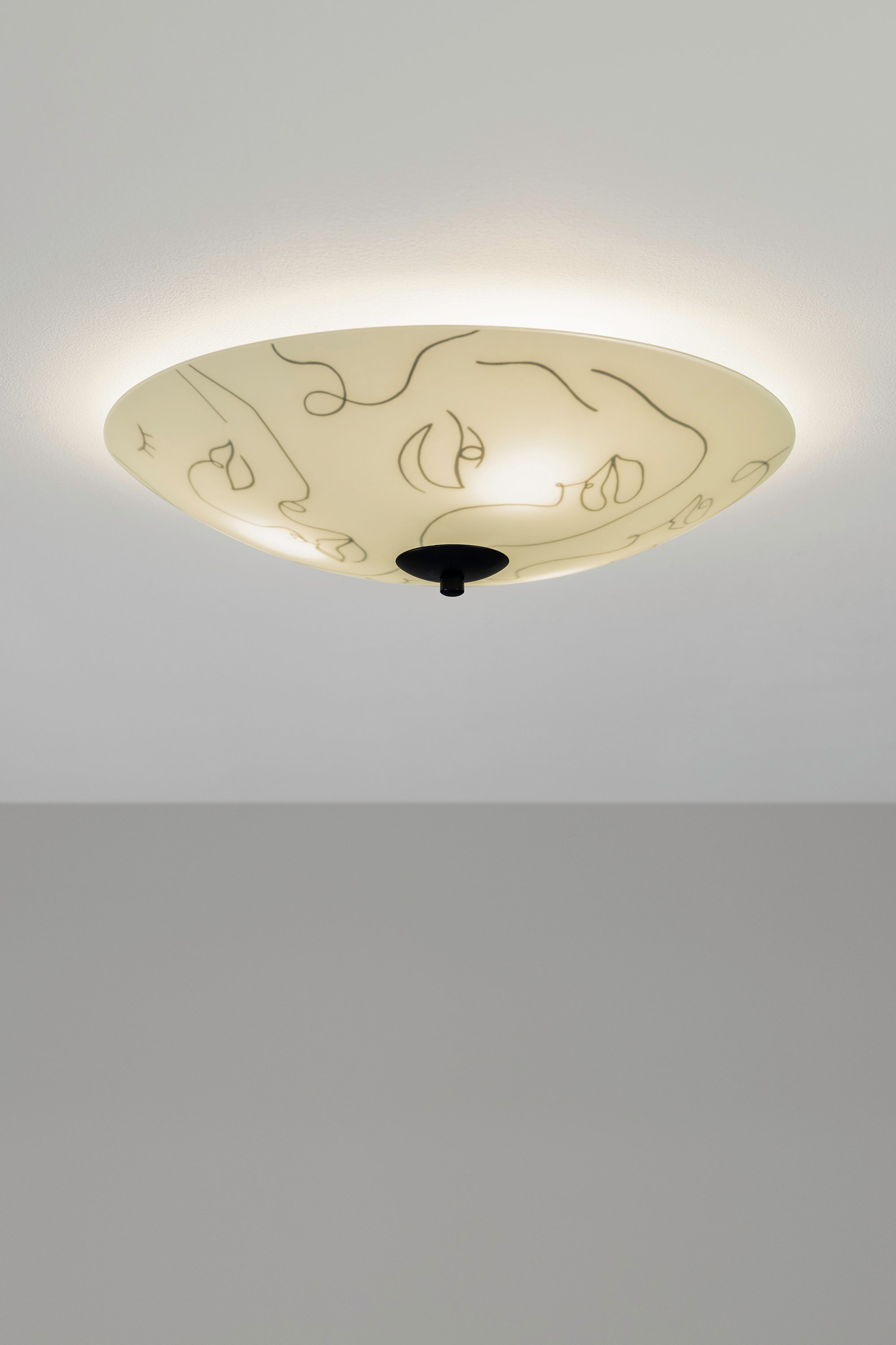 MESSY FAMILY plafond 43cm White/Black