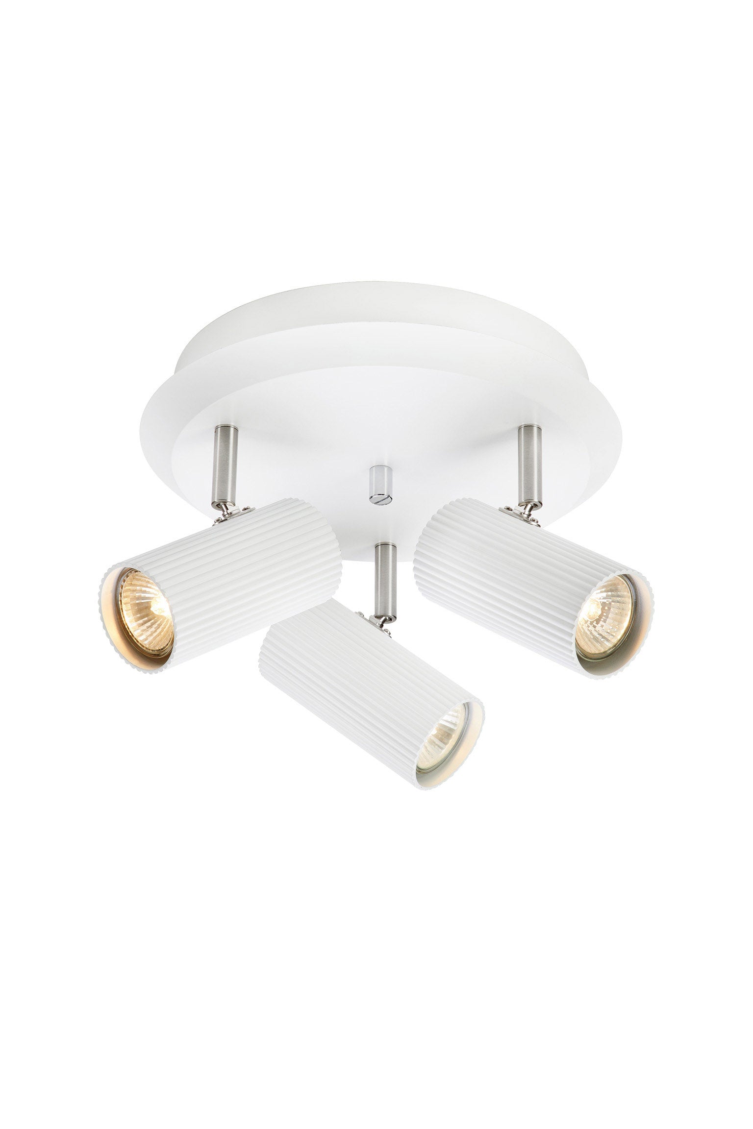 COSTILLA kattovalaisin Round 3L White/Satin Nickel