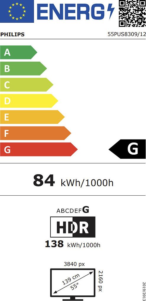 Philips 55" PUS8309 – 4K LED Ambilight TV