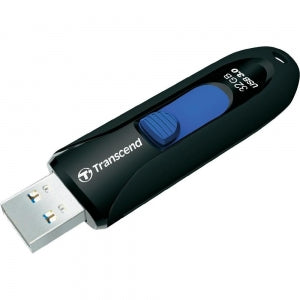 TRANSCEND JETFLASH 790 MUISTITIKKU, 32GB, MUSTA (USB 3.1 GEN 1)