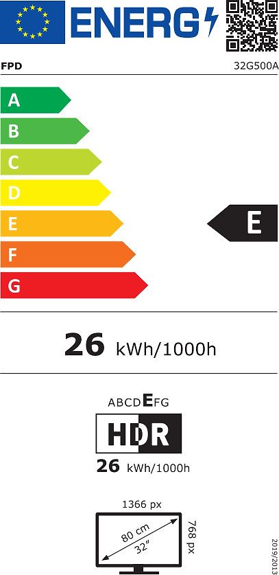 FPD 32" G500 – HD-ready LED Google TV