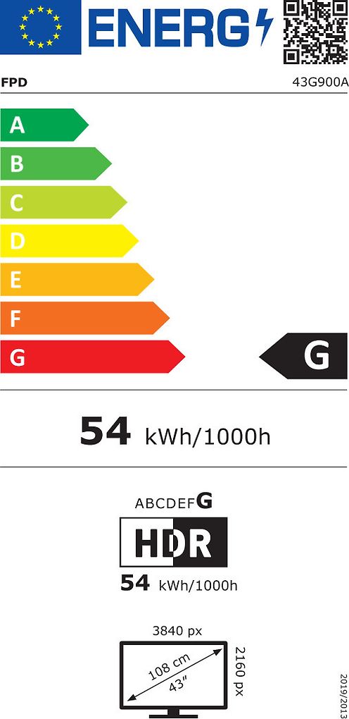 FPD 43" G900 – 4K LED Google TV