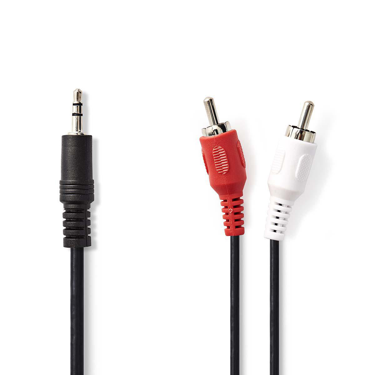 Nedis 3.5mm - 2 x RCA kabel - E-store.fi