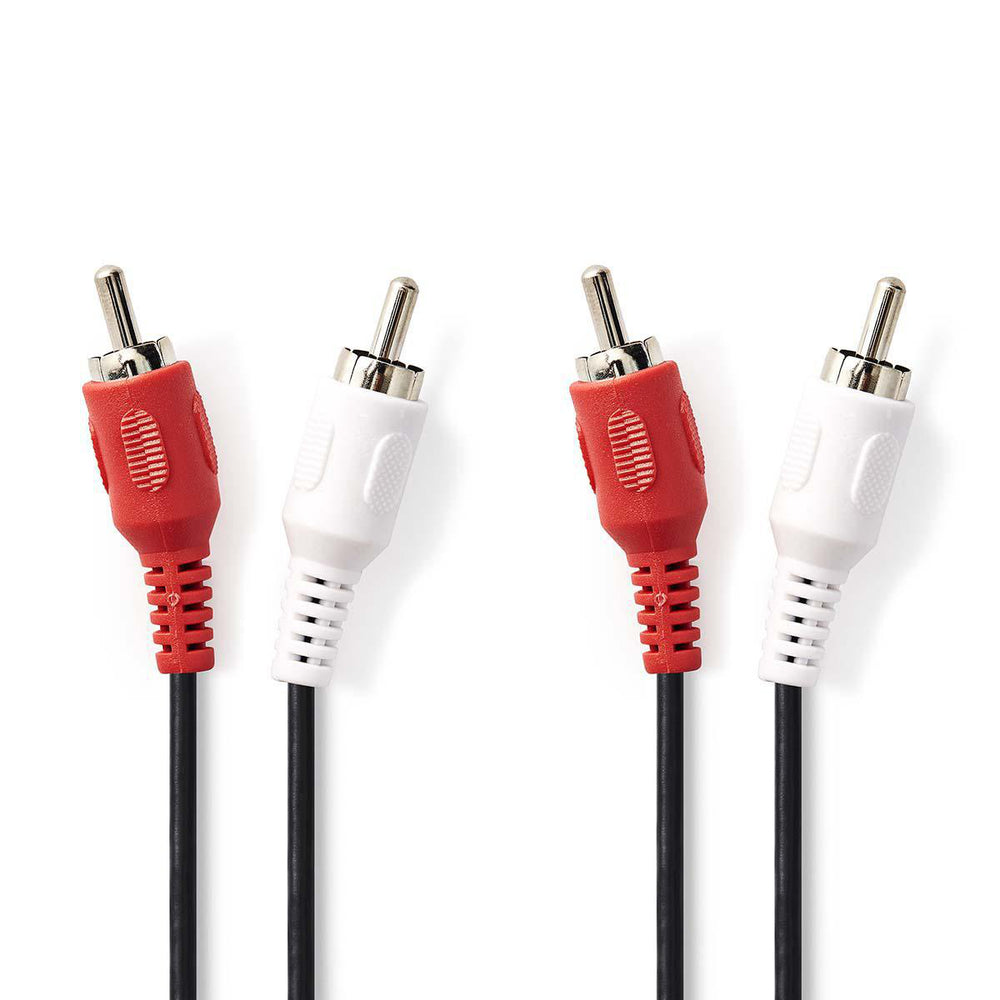 Nedis RCA kabel (2 x RCA till 2 x RCA) - E-store.fi