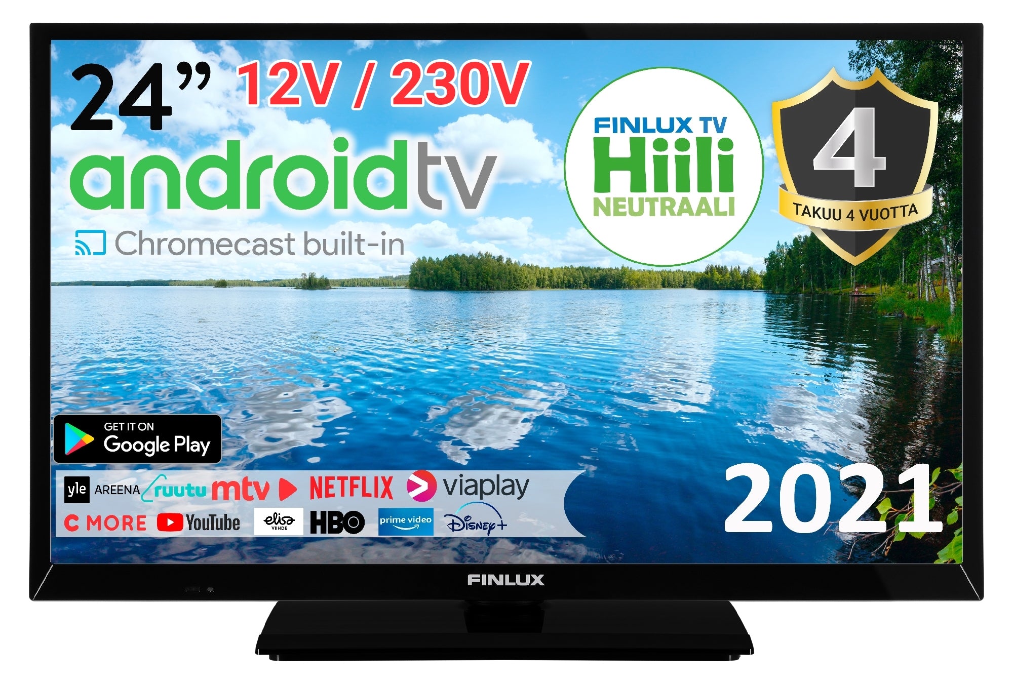 Finlux 24" LED-TV (230/12V)