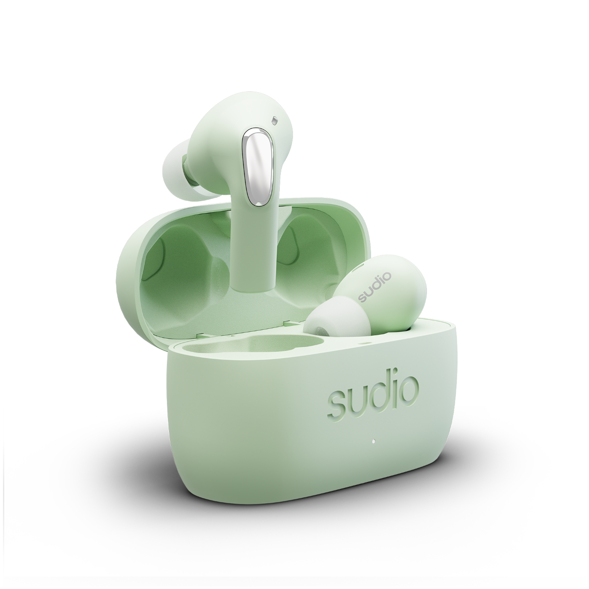 Sudio E2 ANC bluetooth hörlurar jade