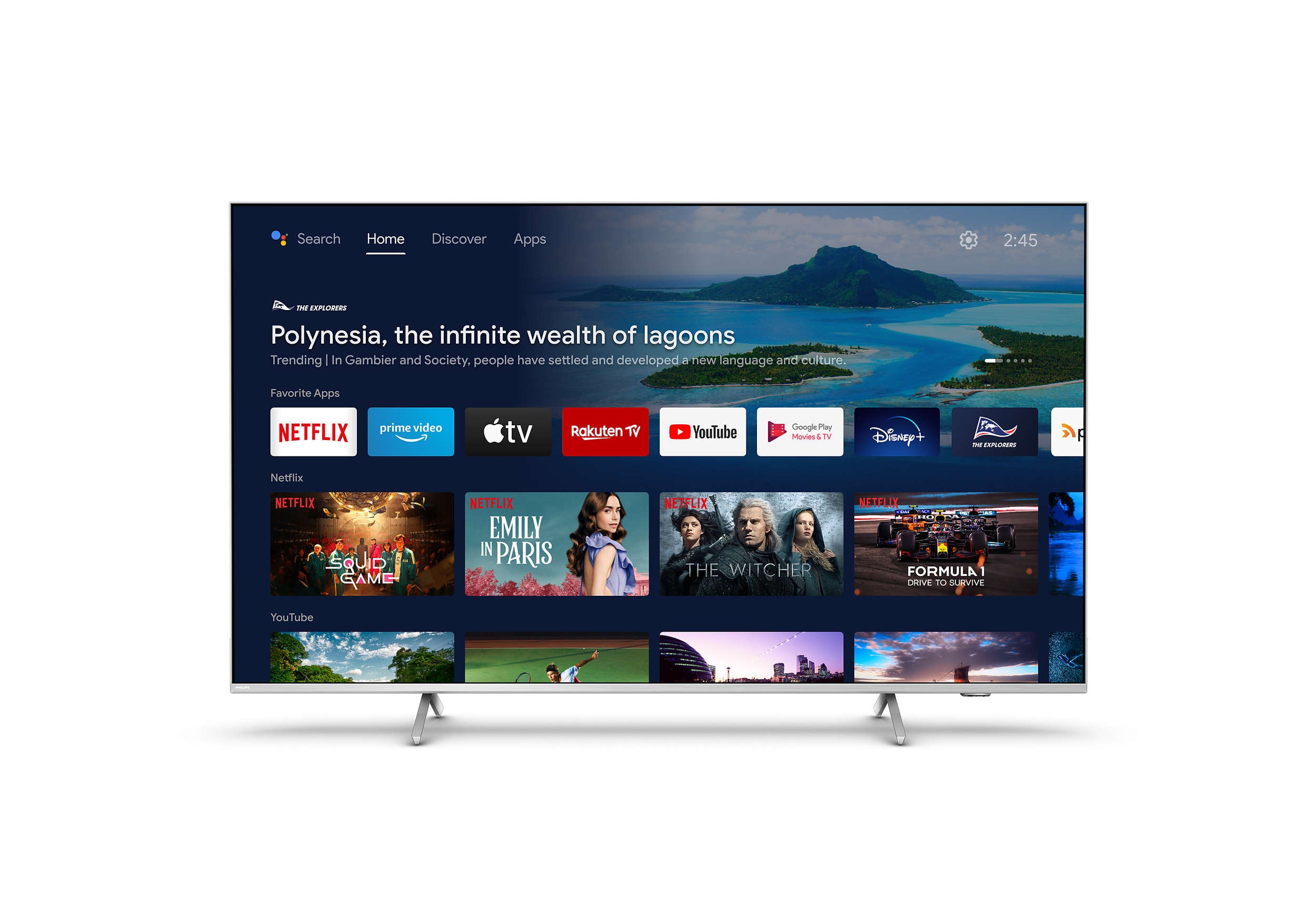 Philips The One  58" LED-TV