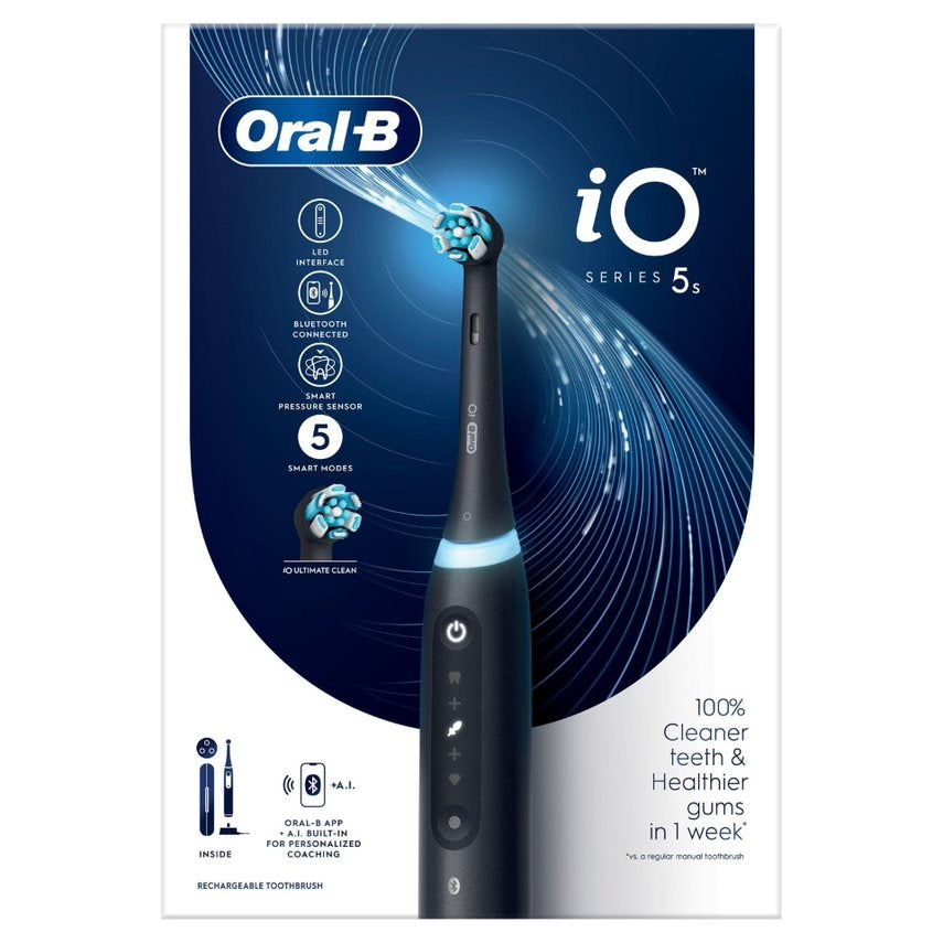 Braun Oral-B iO5 eltandborste svart