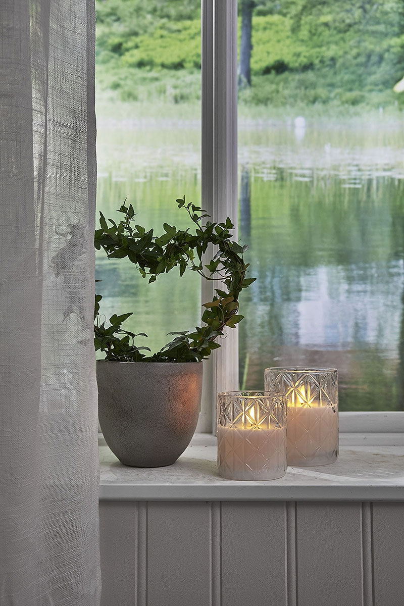 Star Trading Flamme Romb LED-ljus 10cm