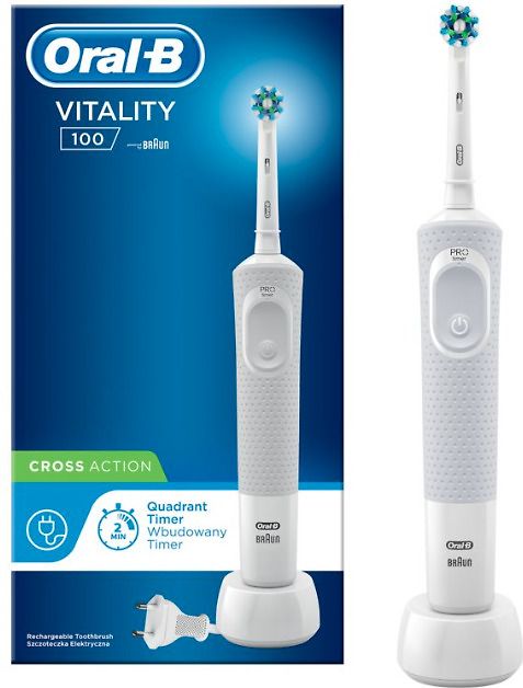 Braun Oral-B Vitaly 100 white eltandborste