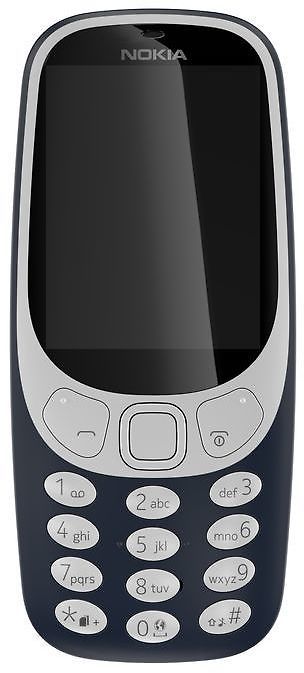 Nokia 3310 Dual-Sim Mörkblå