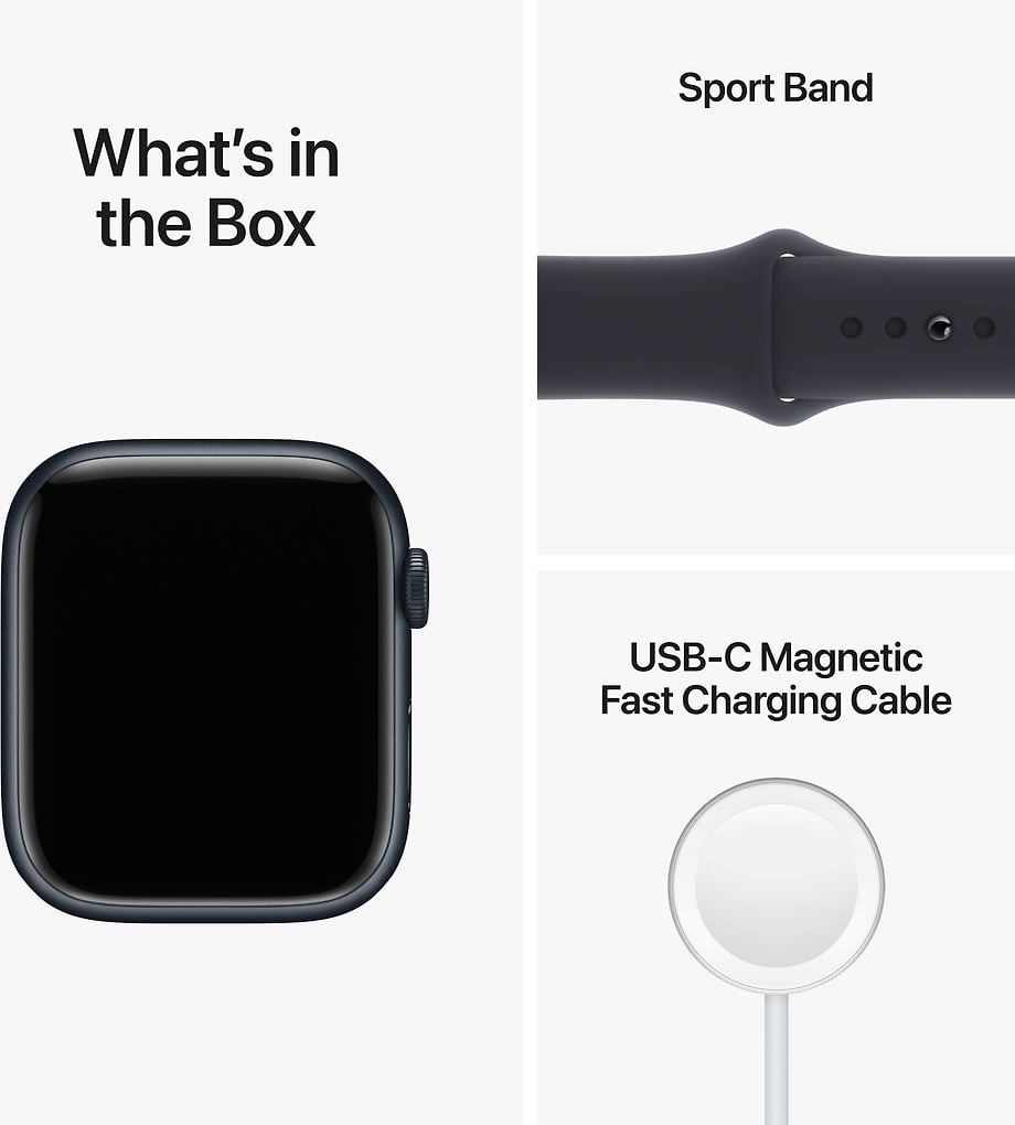 Apple Watch Series 8 GPS 45mm midnight blue aluminium