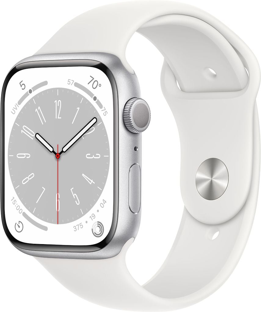 Apple Watch Series 8 GPS 45mm silver aluminium