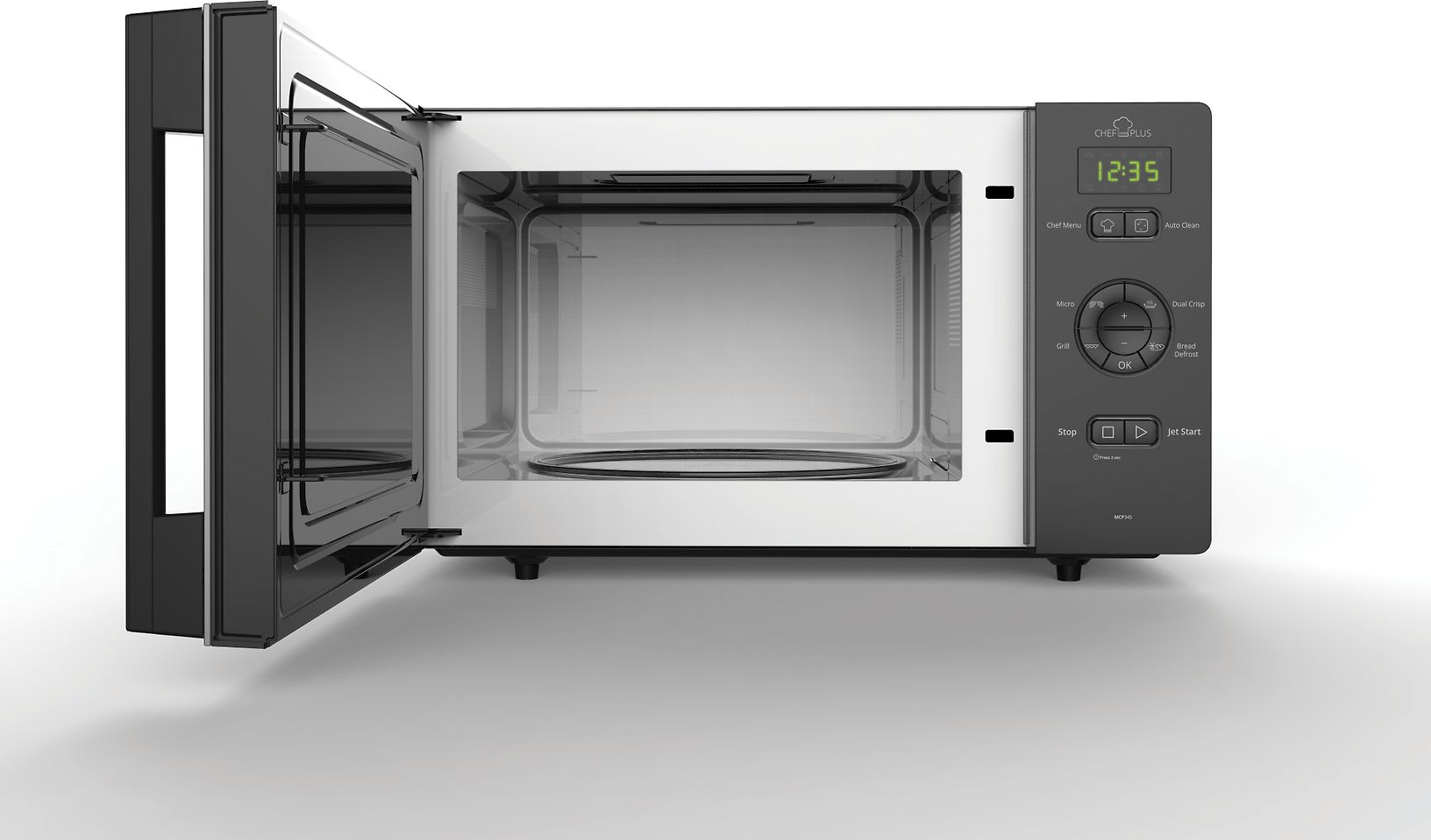 Whirlpool MCP 345 BL mikrovågsugn