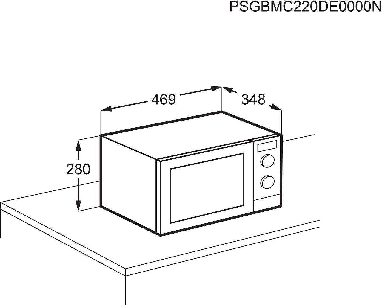 Electrolux EMZ725MMK mikroaaltouuni