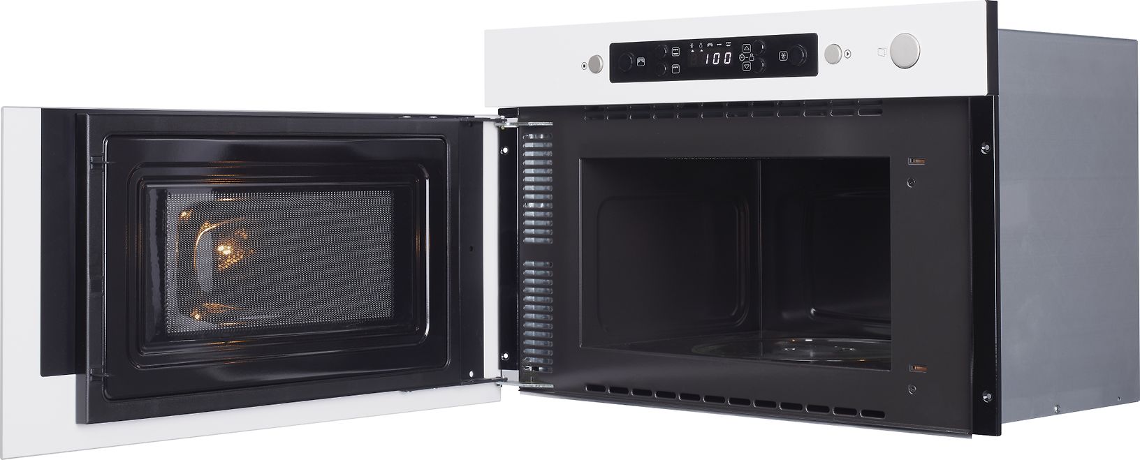 Whirlpool AMW 439 WH integrerad mikrovågsugn 60cm