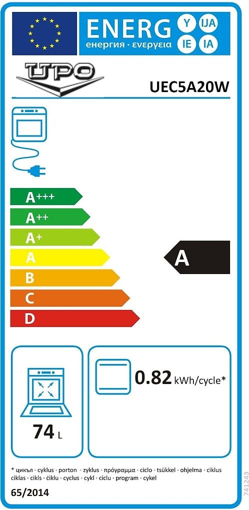 Upo UEC5A20W keraaminen liesi 50cm