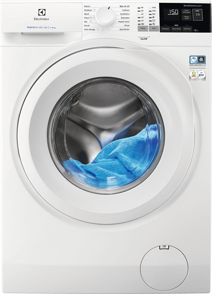 Electrolux tvättmaskin 8 kg