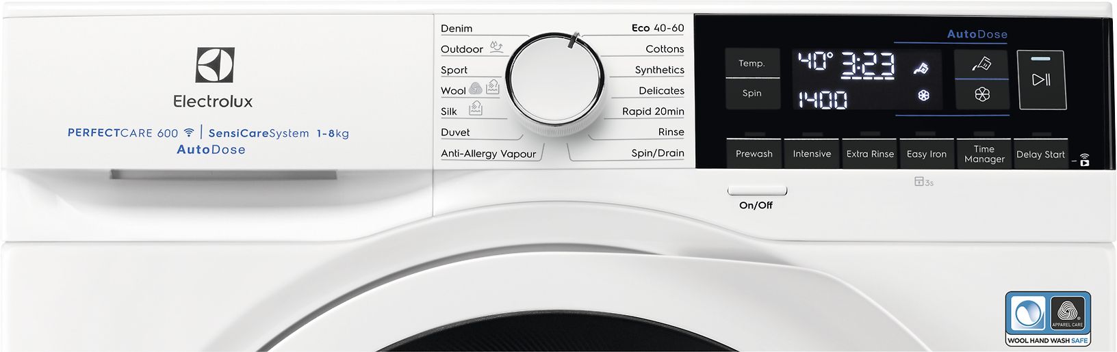 Electrolux EW6F6448Q4 PerfectCare 600 frontmatad tvättmaskin