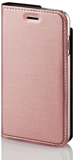 Wave bookcase iPhone SE(2020)/8/7/6S/6 rose gold - E-store.fi