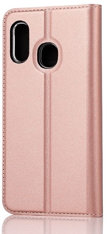 Wave bookcase Samsung Galaxy A40 rose gold