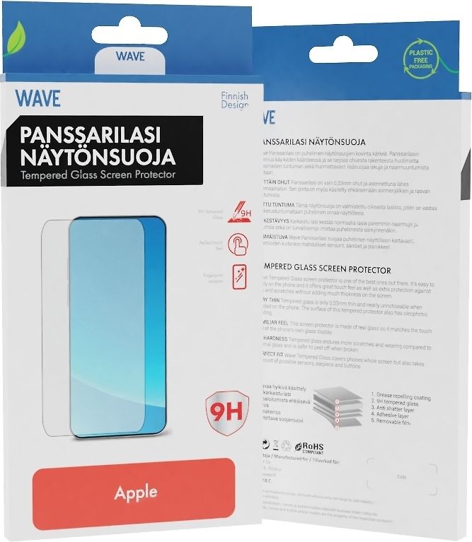 Wave pansarglas iPhone 12 mini