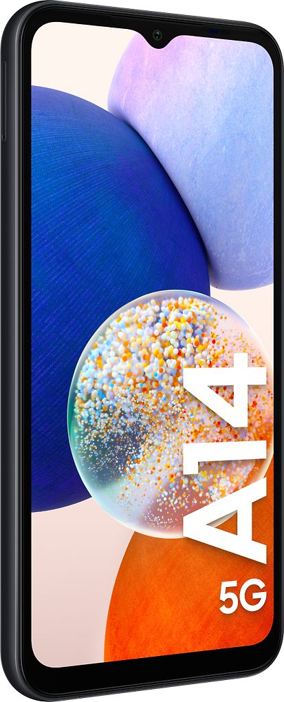 Samsung Galaxy A14 5G -puhelin, 64/4 Gt, musta