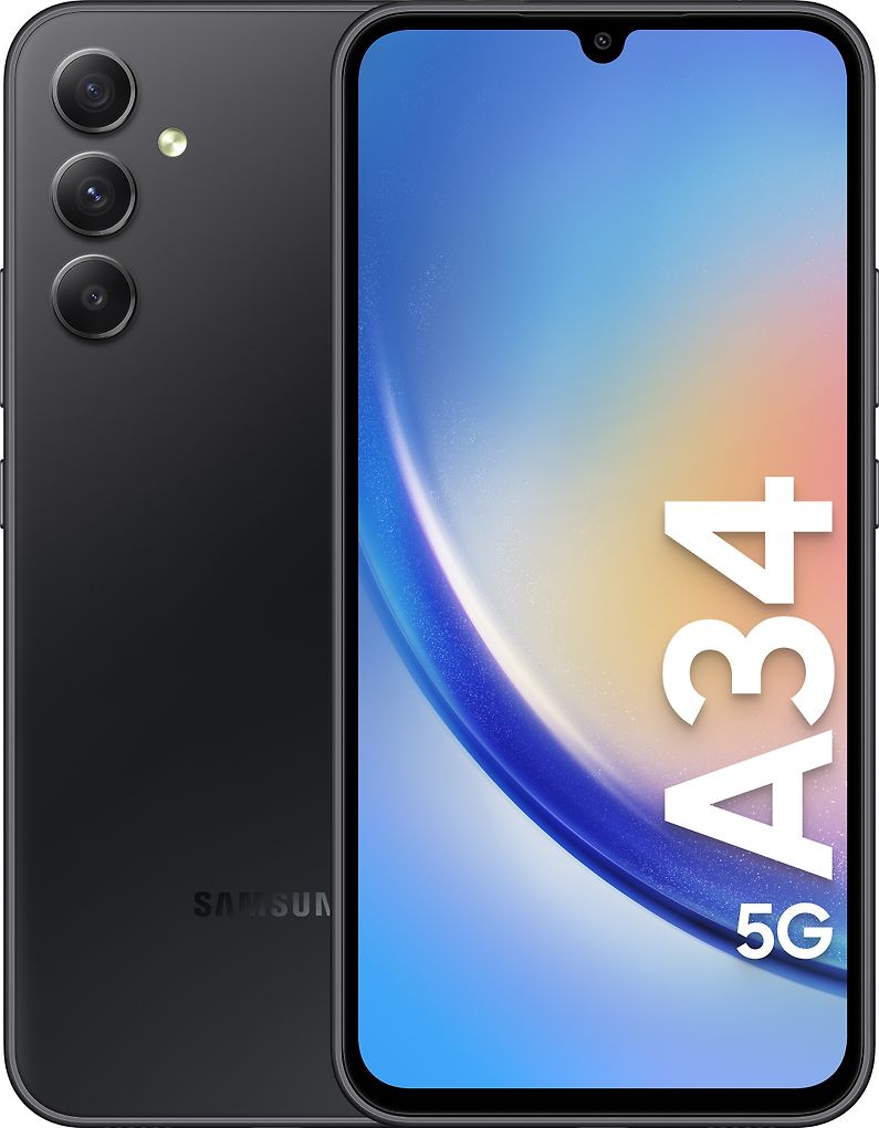 Samsung Galaxy A34 5G 256/8GB svart