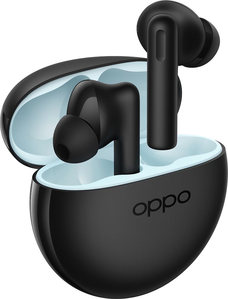 OPPO Enco Buds 2 brusreducerande hörsnäckor, svarta