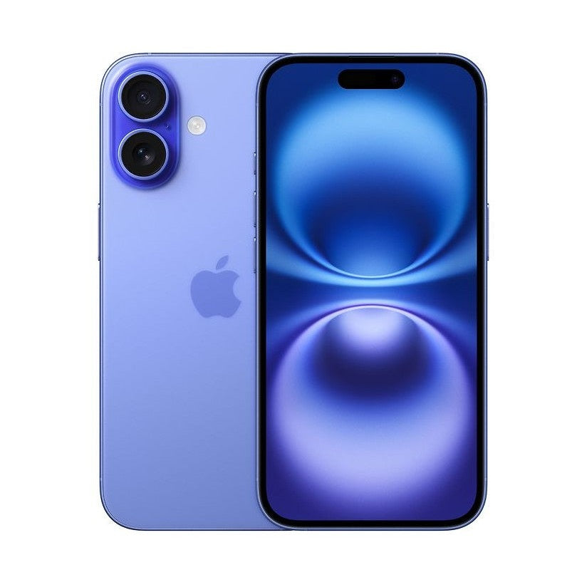 Apple iPhone 16 128 Gt -puhelin, ultramariini (MYEC3) - E-store.fi